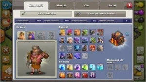 conta clash of clans cv10