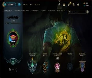 CONTA LOL PLATINA