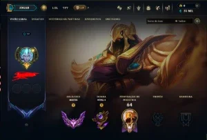 Conta smurf mestre