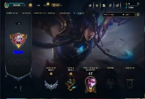 CONTA PRATA 1, 40 champs, 5 skins + espólios com skins
