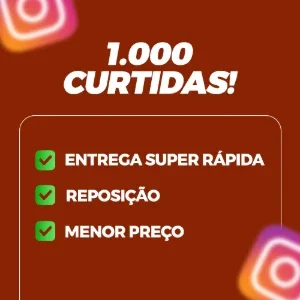 1.000 curtidas para instagram