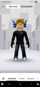 Conta de roblox upada no blox fruits