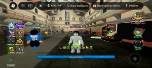 Conta de gym league roblox