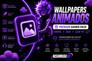 🔥 Pack Wallpapers Animados Premium | Rgb + Anime + Fé Liso