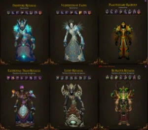 Conta Jogada desde TBC focada em Priest, Lock e Mage!