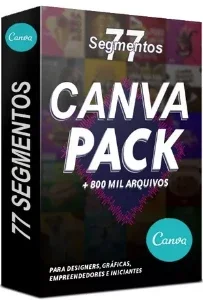 +800.000 Editáveis Canva -Vitalício Atualizado 2025 + BRINDE