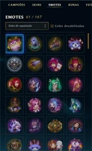 Conta Platina 4 League of Legends com todos os campeões
