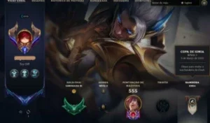 Conta Lol lvl616 458skins