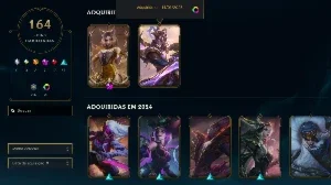 Conta do lol unranked