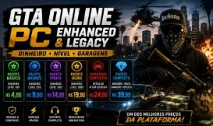 UP DE CONTA GTA Online (Enhanced e Legacy)