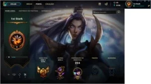 Vendo conta gold V, com skins e tudo mais