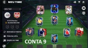 Conta 9 Fifa Ger 120 + Henry 120