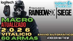 Tom Clancy's Rainbow Six - Macro No Recoil Mouses Logitech
