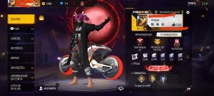 Conta De Free Fire Nível 72 25 Passes Ativos