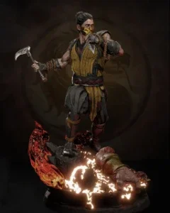 scorpion mk 1 mortal kimbat stl 3d