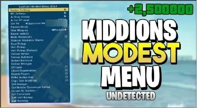 Gta V Mod Menu - Dinheiro Infinito, Entre Outros...