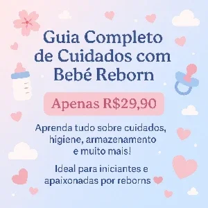 Guia De Cuidados Com Bebê Reborn + Certidão De Nascimento