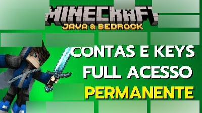 CONTA MINECRAFT FULL ACESSO / PERMANENTE| JAVA E BEDROCK