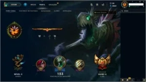 Conta LOL Level 49 Borda (Ouro) 1 soloq Borda (Prata) flex