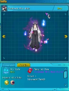 Red Card Kuzuhamon Miko Mode no DRO (Digimon RPG Online)