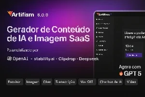 Artifism v6.2 – SaaS de Geração de Conteúdo e Imagens com IA