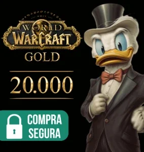 Gold WoW Retail 20k Entrega em Todos os Servers WoW Gold