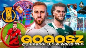 GOGOSZ PATCH CONMEBOL 3.5 + WORLD 11.5 - PROMOÇÃO (2 por 1)
