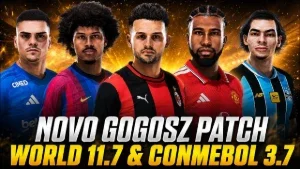 GOGOSZ PATCH CONMEBOL 3.7 + WORLD 11.7 - PROMOÇÃO (2 por 1)