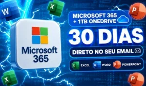 💻 Microsoft 365 + 1Tb Onedrive | No Seu E-Mail 💾
