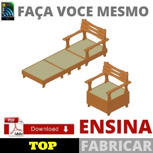 Projeto Plano De Cadeira-Cama Dupla Dobrável
