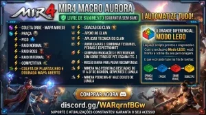 Mir4, Mir 4 Super Macro, faça tudo no automatico full