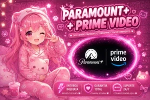 Paramount + Prime Video | 30 Dias | Garantia