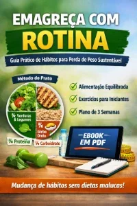 Emagreça com Rotina – Organização Alimentar e Hábitos