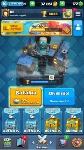 Conta clash royale boa mas antiga