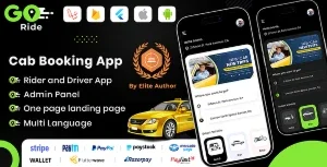 GoRide - Solução completa para táxi ou entregadores