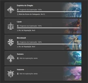 Conta Genshin Impact - AR55 - Parada há um tempo