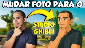Criar imagens estilo ghibli
