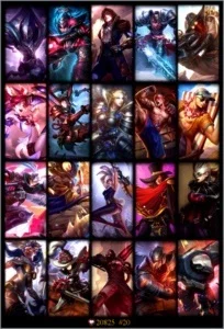 Conta league of legends OURO 3 55 champs.