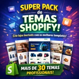 Pacote de temas  Shopify + Bônus!