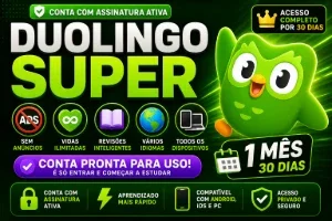 Duolingo Super 30 Dias