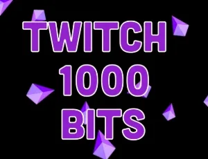 1k de Bits para Twitch
