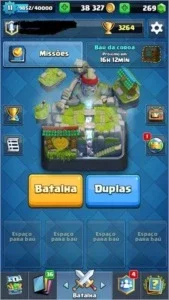 Conta lvl 11 72/77 cartas 3k trofeus