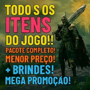 Elden Ring - Pack Com Todos Itens Do Jogo! Promoção! PS4/PS5