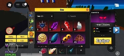 !DESCRIÇÃO! conta de blox fruits