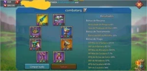 Conta lords 555m 12+ tropa