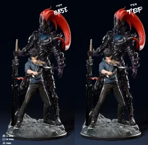 Sung Jin Woo and Igris solo leveling 3d stl