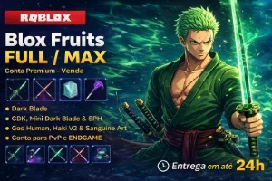 🔥 Conta Blox Fruits FULL / MAX 