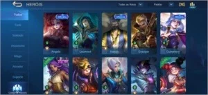 Conta Mobile Legends