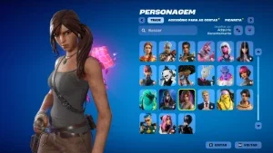 Conta Fortnite | 61 Skins | Lara Croft | Entrega automática