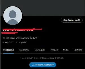 Conta Antiga Twitter (x.com) 2011 Full Access